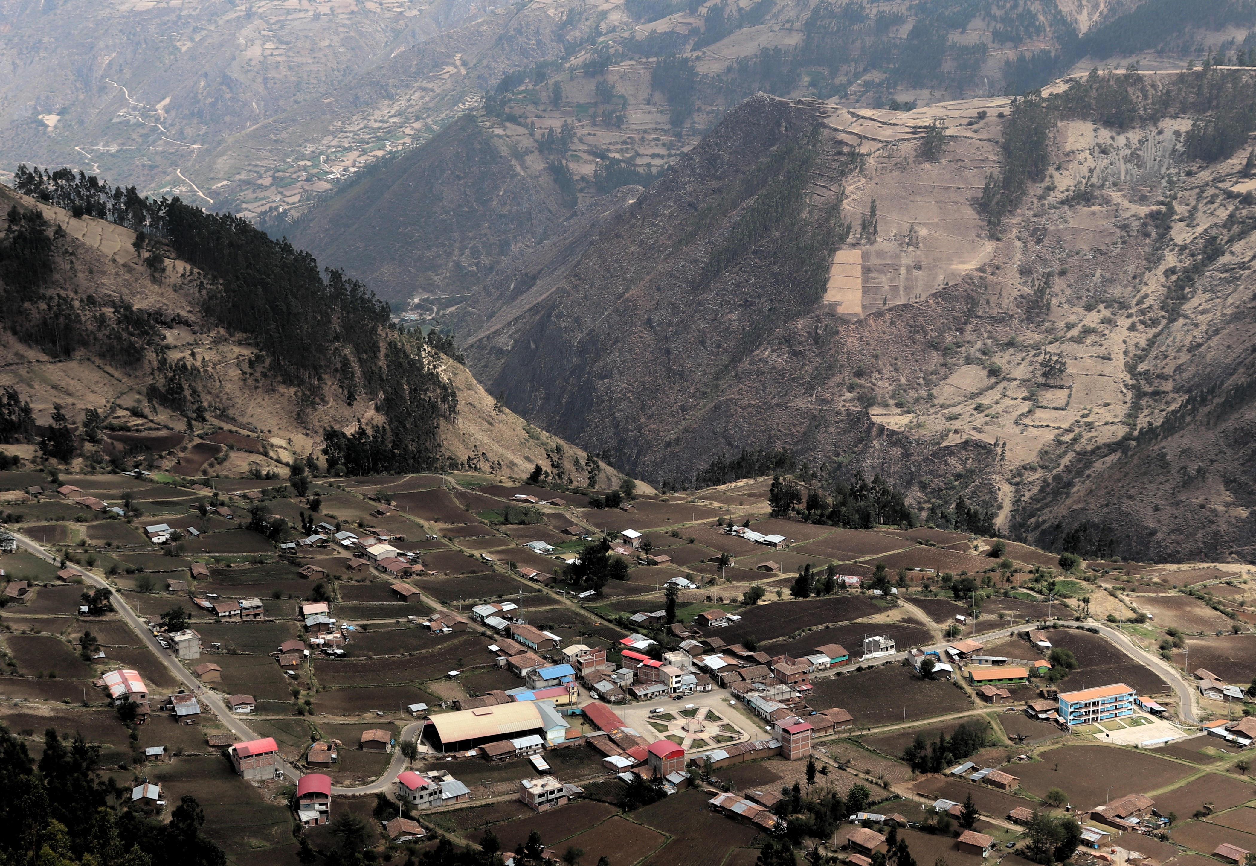 Travesía Cusco - Rancho Grande, pueblo Cayhuachahua