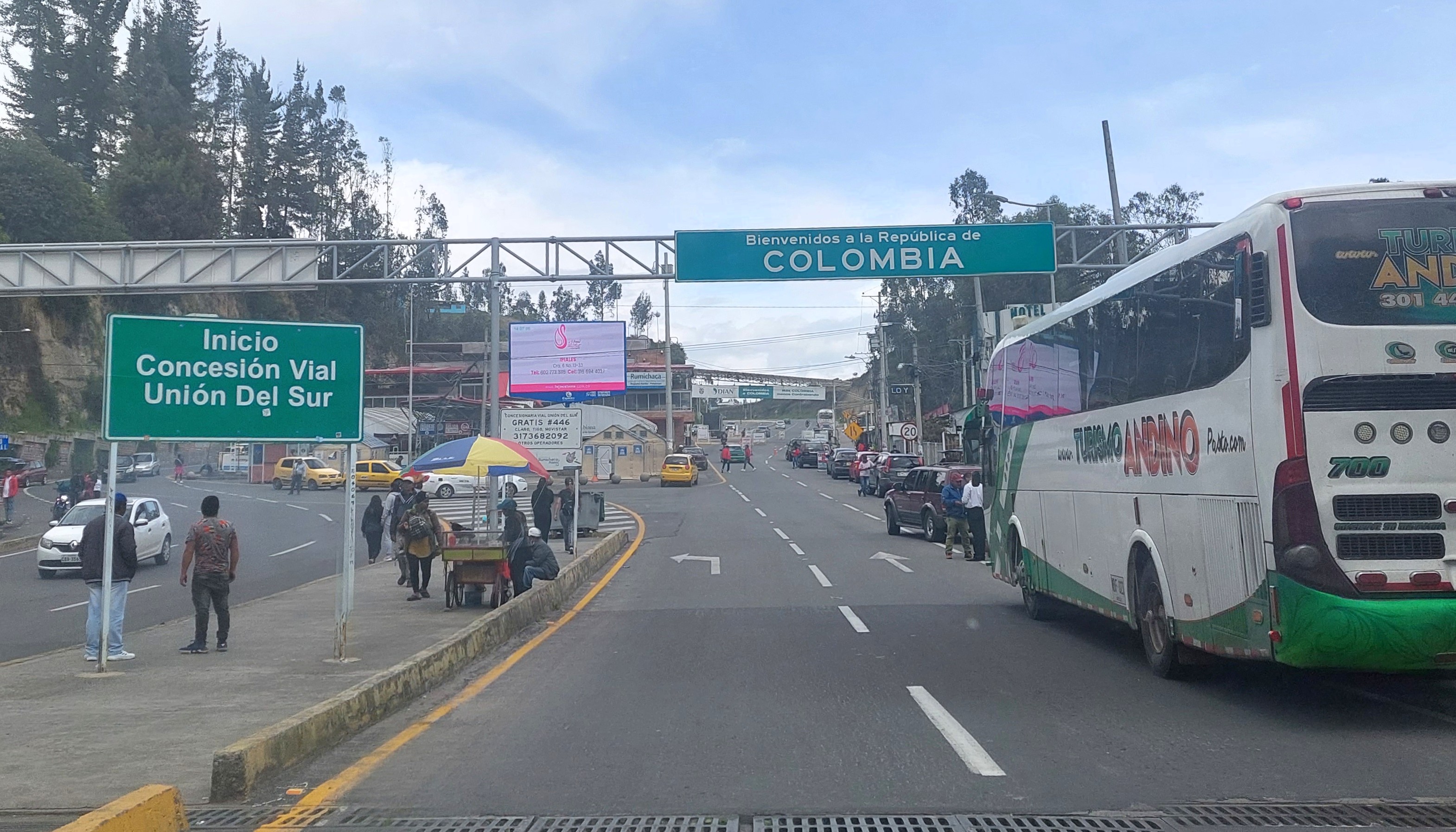 Ruta Pichincha - Pasto, frontera Ecuador - Colombia
